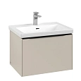 Тумба под раковину Villeroy & Boch Subway 3.0 с подсветкой Cashmere Grey / Cashmere Grey C575L1VN Тумба под раковину Villeroy & Boch Subway 3.0 с подсветкой Cashmere Grey / Cashmere Grey C575L1VN