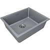 Кухонная мойка Paulmark LUMI 55UNI LU55-GRM, серый металлик, 555х460 Кухонная мойка Paulmark LUMI 55UNI LU55-GRM, серый металлик, 555х460