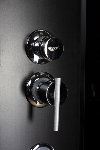 Душевая кабина Niagara Classic NG-6508-14BKG (900х900х2000) высокий поддон (40см) стекло тонированное алюминиевый черный 65081434BKG Душевая кабина Niagara Classic NG-6508-14BKG (900х900х2000) высокий поддон (40см) стекло тонированное алюминиевый черный 65081434BKG