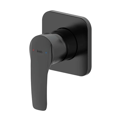 Смеситель для душа IDDIS Ray (RAYBL00i66) с одним выходом, встраиваемый черный матовый Смеситель для душа IDDIS Ray (RAYBL00i66) с одним выходом, встраиваемый черный матовый