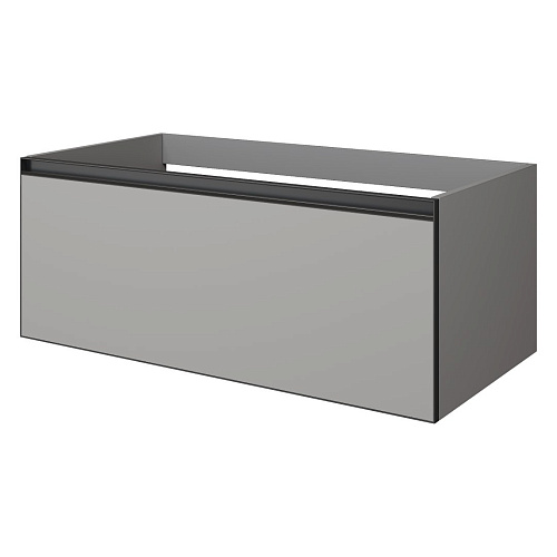 Тумба под раковину Armadi Art QUATRO 1 100CM LUNA профиль ANTHRACITE 790-M1-100-L-A Тумба под раковину Armadi Art QUATRO 1 100CM LUNA профиль ANTHRACITE 790-M1-100-L-A