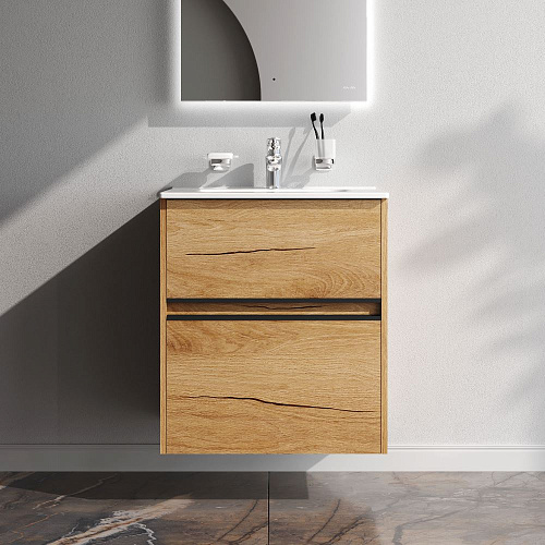 Тумба под раковину AM.PM Sense M7BFUX0602OF универсальная, 60 см, светлое дерево Тумба под раковину AM.PM Sense M7BFUX0602OF универсальная, 60 см, светлое дерево