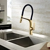 Смеситель для кухни Vincea VKF-115BG, брашированное золото Смеситель для кухни Vincea VKF-115BG, брашированное золото