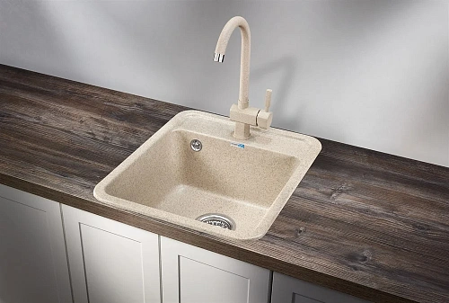 Кухонная мойка Granula 4202, КЛАССИК, СтандАРТ кварц 420х500 Кухонная мойка Granula 4202, КЛАССИК, СтандАРТ кварц 420х500