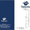 Душевая панель Taliente A04 147x23см, белый/хром, без излива TA-G-A04Wcr Душевая панель Taliente A04 147x23см, белый/хром, без излива TA-G-A04Wcr