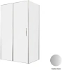 Душевой уголок Allen Brau Priority 120x80 3.31032.BA + 3.31041.BA серебро браш