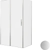 Душевой уголок Allen Brau Priority 120x80 3.31032.BA + 3.31041.BA серебро браш Душевой уголок Allen Brau Priority 120x80 3.31032.BA + 3.31041.BA серебро браш