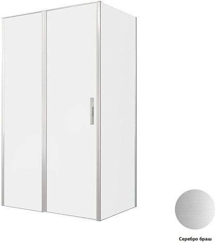 Душевой уголок Allen Brau Priority 120x80 3.31032.BA + 3.31041.BA серебро браш Душевой уголок Allen Brau Priority 120x80 3.31032.BA + 3.31041.BA серебро браш