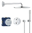Душевая система GROHE Grohtherm 34731000 с термостатом, хром Душевая система GROHE Grohtherm 34731000 с термостатом, хром