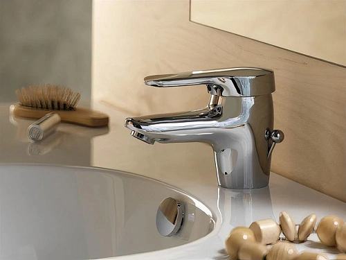 Смеситель для раковины Jacob Delafon Kandel E660RU-CP с донным клапаном Смеситель для раковины Jacob Delafon Kandel E660RU-CP с донным клапаном