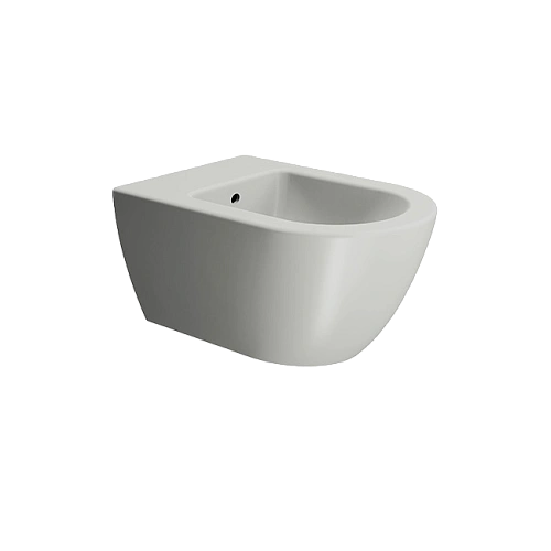 Биде подвесное GSI PURA серый матовый (8865117) Биде подвесное GSI PURA серый матовый (8865117)