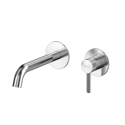 Смеситель для раковины WHITECROSS 2-Y1225NIB скрытого монтажа, внешняя часть, брашированный никель Смеситель для раковины WHITECROSS 2-Y1225NIB скрытого монтажа, внешняя часть, брашированный никель