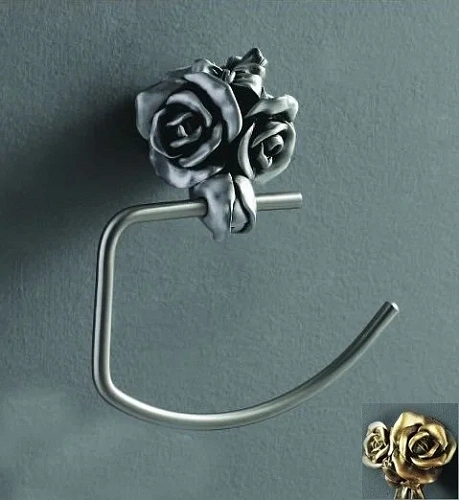 Полотенцедержатель Art&Max Rose (AM-B-0916-B) бронза Полотенцедержатель Art&Max Rose (AM-B-0916-B) бронза