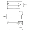 Держатель туалетной бумаги Bemeta BETA 132212032L Держатель туалетной бумаги Bemeta BETA 132212032L