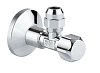 Вентиль угловой 3/8 дюйма GROHE хром (22052000)