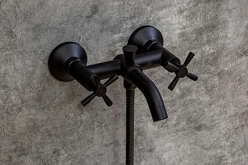 Комплект смесителей Orange Mia M34-311b черный Комплект смесителей Orange Mia M34-311b черный