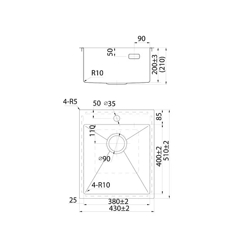 Кухонная мойка Iddis Haze 430x510 сатин (HAZ43S0i77) Кухонная мойка Iddis Haze 430x510 сатин (HAZ43S0i77)