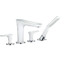 Смеситель на борт ванны Hansgrohe PuraVida 15446000, хром Смеситель на борт ванны Hansgrohe PuraVida 15446000, хром
