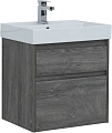 Тумба под раковину Aquanet Nova Lite 60 дуб рошелье (2 ящика) 00242577 Тумба под раковину Aquanet Nova Lite 60 дуб рошелье (2 ящика) 00242577