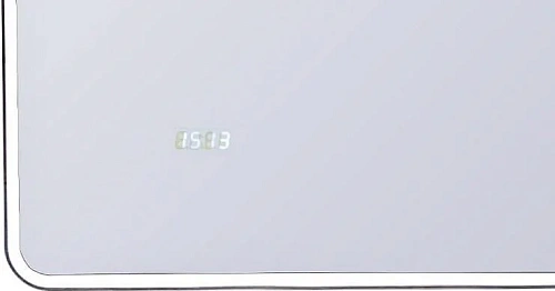 Зеркало Style Line Атлантика 90x70 с подсветкой и часами СС-00002213 Зеркало Style Line Атлантика 90x70 с подсветкой и часами СС-00002213