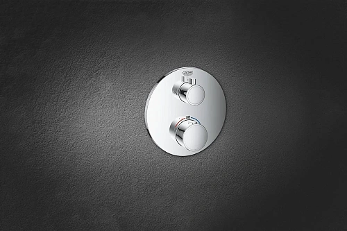 Смеситель для душа GROHE Grohtherm (24076000) термостатический, на 2 положения Смеситель для душа GROHE Grohtherm (24076000) термостатический, на 2 положения