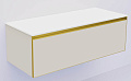 Тумба под раковину Armadi Art QUATRO 790-M1-120-CM-MG-LED 120 см тумба CASHMERE профиль MATT GOLD Тумба под раковину Armadi Art QUATRO 790-M1-120-CM-MG-LED 120 см тумба CASHMERE профиль MATT GOLD