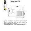 Светильник настенный (Бра) Omnilux Neviano OML-34201-01 Светильник настенный (Бра) Omnilux Neviano OML-34201-01