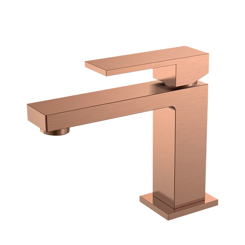 Смеситель для раковины Boheme Qubic 471-CB Copper Brushed Смеситель для раковины Boheme Qubic 471-CB Copper Brushed