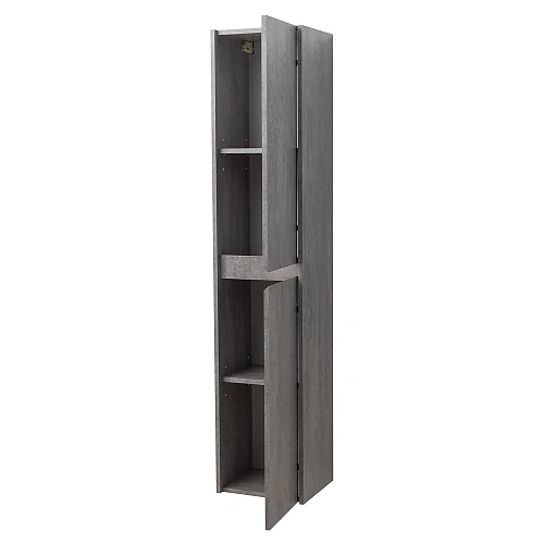 Шкаф-пенал BelBagno KRAFT-1600-2A-SC-CG-R Cemento Grigio подвесной 330x300 Шкаф-пенал BelBagno KRAFT-1600-2A-SC-CG-R Cemento Grigio подвесной 330x300