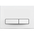 Клавиша смыва Aquatek Slim белая глянец (клавиши прямоугольные) KDI-0000021