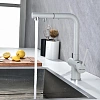 Смеситель для кухни Paulmark SERPENTINE серый дым Se213222-GRS Смеситель для кухни Paulmark SERPENTINE серый дым Se213222-GRS