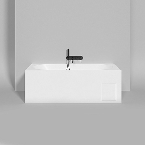 Ванна из искусственного камня LOFO KIT 180x80 UM12323 Solid Surface белый Ванна из искусственного камня LOFO KIT 180x80 UM12323 Solid Surface белый