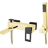 Смеситель для ванны Boheme GoldBlack 143-GB с душем Смеситель для ванны Boheme GoldBlack 143-GB с душем