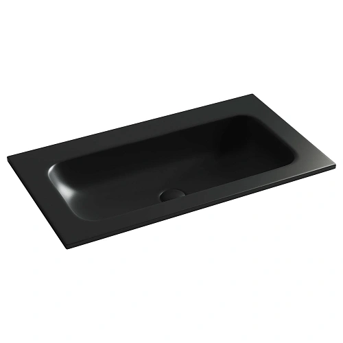 Раковина Ceramica Nova Grace CN7012MBwx накладная без отверстия под смеситель, 810x457x137мм, черный матовый Раковина Ceramica Nova Grace CN7012MBwx накладная без отверстия под смеситель, 810x457x137мм, черный матовый