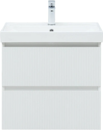Тумба под раковину Aquanet Альтера 60 белый матовый 00337154 подвесная Тумба под раковину Aquanet Альтера 60 белый матовый 00337154 подвесная