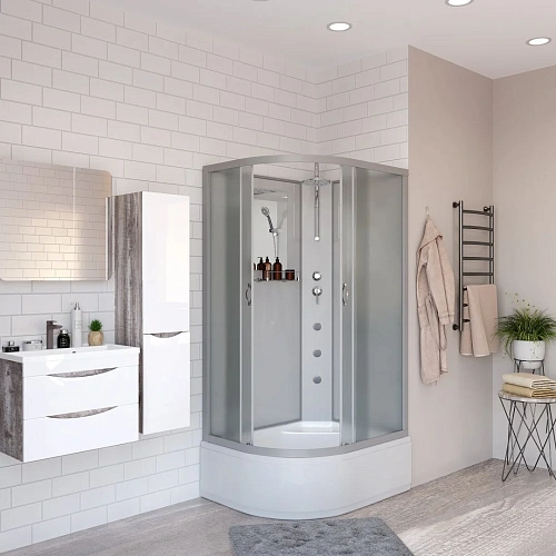 Душевая кабина Niagara Classic NG-2310-14RBKTG (1200х800х2100) высокий поддон (40см) стекло матовое 23101424RBKTG Душевая кабина Niagara Classic NG-2310-14RBKTG (1200х800х2100) высокий поддон (40см) стекло матовое 23101424RBKTG