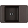 Кухонная мойка Aquaton Беллис 78 1A725032BS280 из литого мрамора, кофе