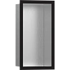 Настенный короб Hansgrohe XtraStoris Individual с дизайнерской рамой 30х15х10 см. 56094670, матовый 