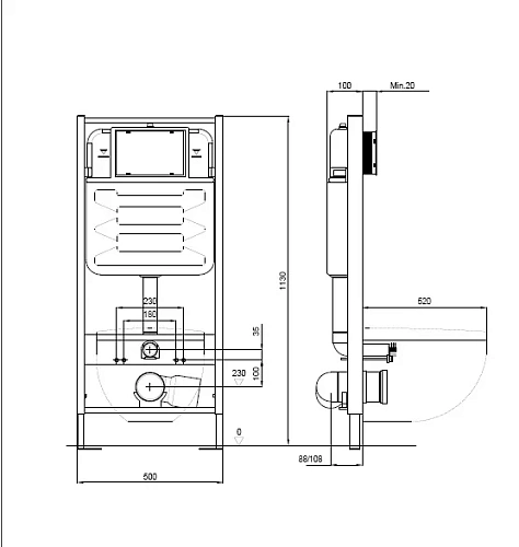 Комплект инсталляции Aquatek Standard INS-0000012 с унитазом ПОЛАРИС AQ0700-00 с сиденьем микролифт, кркпежомом KKI-0000002 клавишей смыва KDI0000025 SET Aquatek ПОЛАРИС-025 4в1 Комплект инсталляции Aquatek Standard INS-0000012 с унитазом ПОЛАРИС AQ0700-00 с сиденьем микролифт, кркпежомом KKI-0000002 клавишей смыва KDI0000025 SET Aquatek ПОЛАРИС-025 4в1