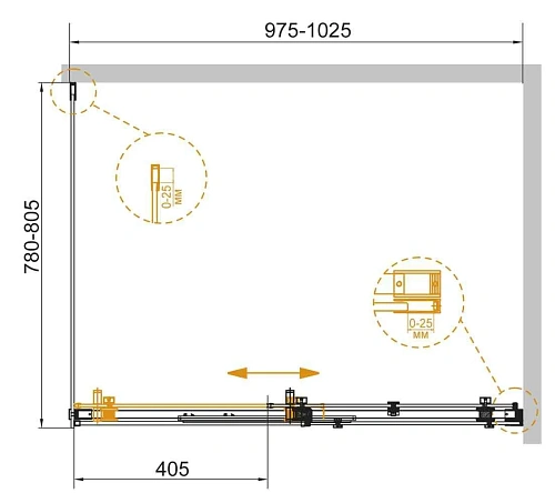 Душевой уголок CEZARES STYLUS-SOFT-AH-1-100/80-C-Cr 100x80см стекло прозрачное, профиль хром Душевой уголок CEZARES STYLUS-SOFT-AH-1-100/80-C-Cr 100x80см стекло прозрачное, профиль хром