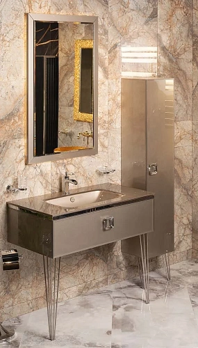 Столешница Boheme Lucido стекло 80см Дельмар 852-080-D Столешница Boheme Lucido стекло 80см Дельмар 852-080-D