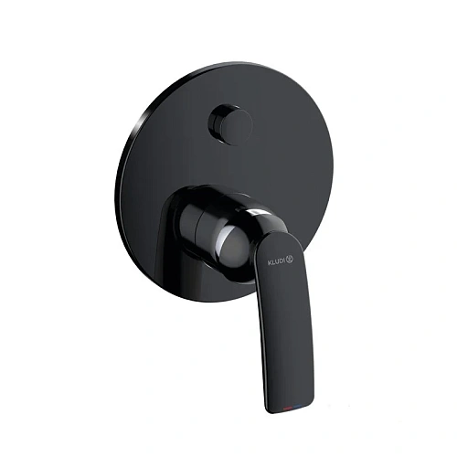 Смеситель для ванны Kludi BALANCE 527598775 черный матовый/хром Смеситель для ванны Kludi BALANCE 527598775 черный матовый/хром