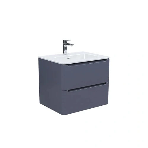 Тумба с раковиной IDDIS Edifice (EDI60D0i95K) подвесная, 60 см, темно-серый Тумба с раковиной IDDIS Edifice (EDI60D0i95K) подвесная, 60 см, темно-серый