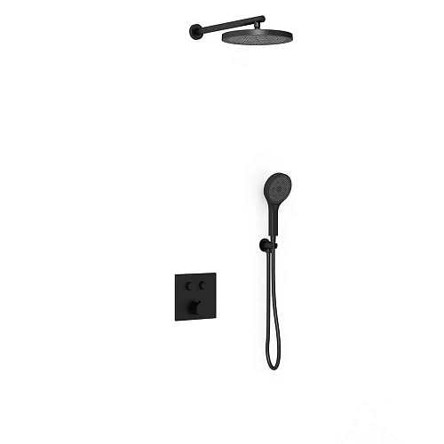 Душевая система Vincea VSFW-4212MB встраиваемая, 2 режима, черный Душевая система Vincea VSFW-4212MB встраиваемая, 2 режима, черный