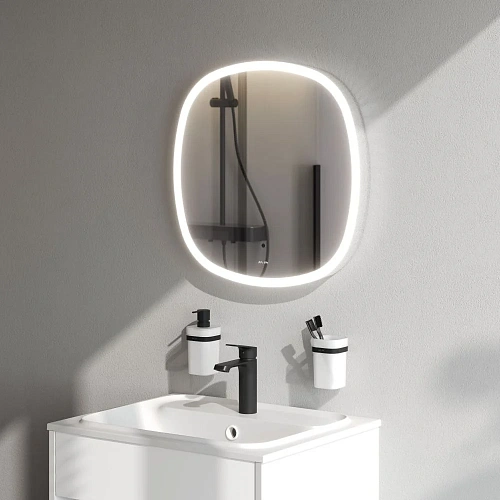 Зеркало AM.PM Func M8FMOX0551WGS с LED-подсветкой, сенсором, 55 см Зеркало AM.PM Func M8FMOX0551WGS с LED-подсветкой, сенсором, 55 см