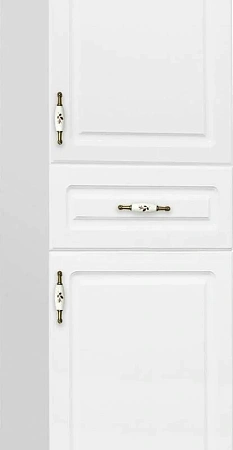 Шкаф-пенал Style Line Олеандр-2 белый ЛС-00000210 Шкаф-пенал Style Line Олеандр-2 белый ЛС-00000210