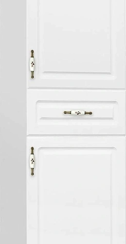 Шкаф-пенал Style Line Олеандр-2 белый ЛС-00000210 Шкаф-пенал Style Line Олеандр-2 белый ЛС-00000210