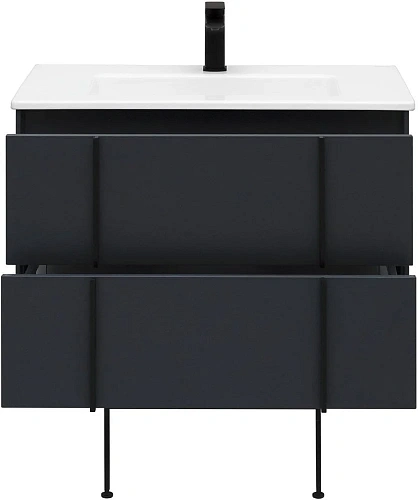 Тумба под раковину Allen Brau Reality 80 1.32005.AM антрацит матовый Тумба под раковину Allen Brau Reality 80 1.32005.AM антрацит матовый