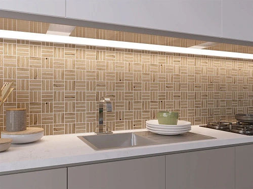 Мозаика Cersanit Woodhouse темно-бежевый 30x30 WS6O156 Мозаика Cersanit Woodhouse темно-бежевый 30x30 WS6O156