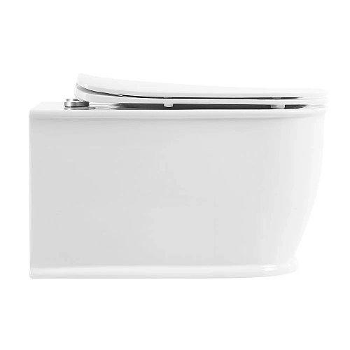 Унитаз подвесной BelBagno PRADO BB10150CH/BB10150SC безободковый с сиденьем Унитаз подвесной BelBagno PRADO BB10150CH/BB10150SC безободковый с сиденьем